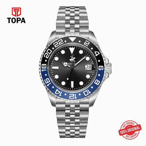 Topa BHPC-BP3641X.357-GENTS STAINLESS STEEL WRIST WATCH - Product Image 1