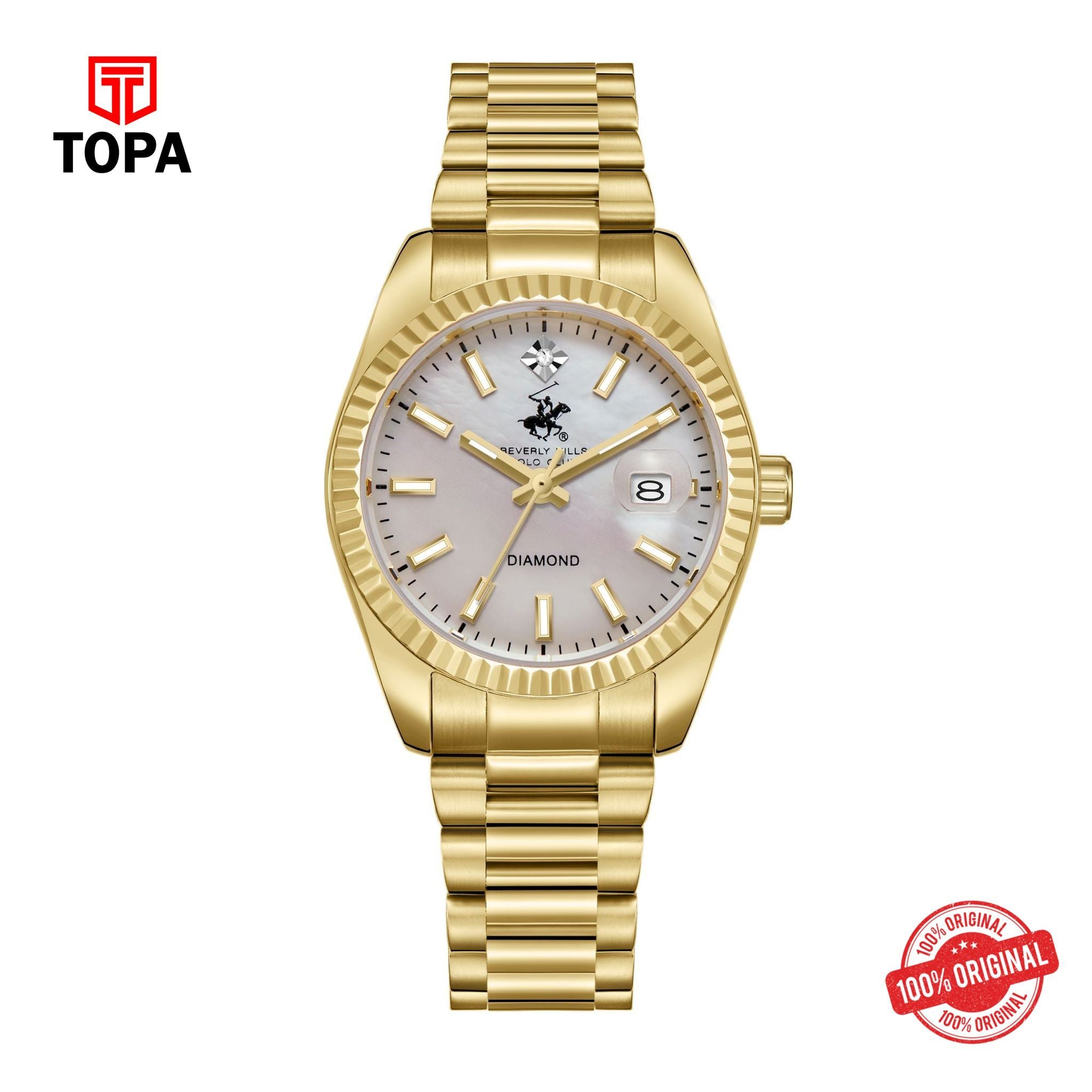 Topa BHPC-BP3650X.120 LADIES STAINLESS STEEL WRIST WATCH - Product Image 1