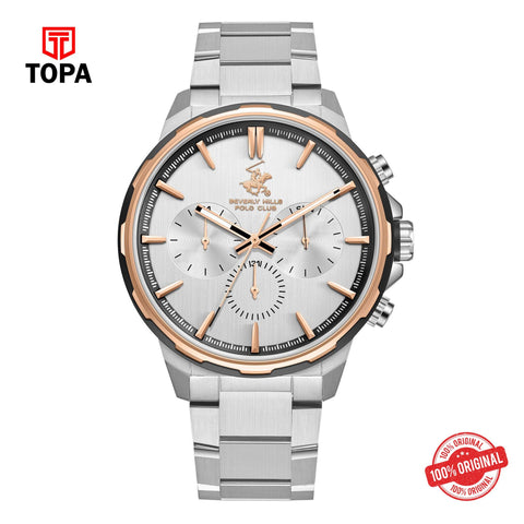Topa BHPC-BP3651X.330 - Stainless Steel Multifunction Watch For Men - Product Image 1
