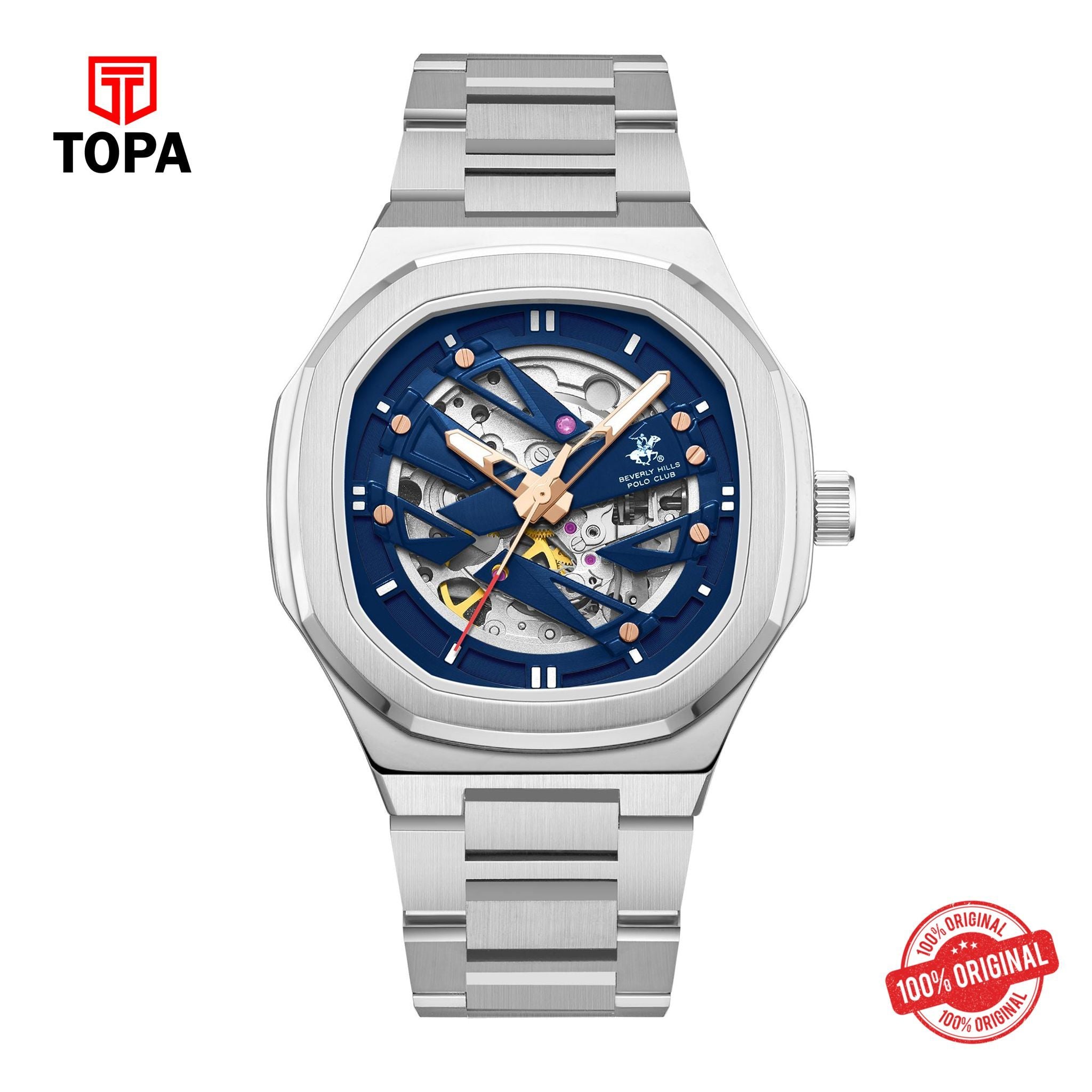 Topa BHPC-BP3686X.390 GENTS STAINLESS STEEL WRIST WATCH - Product Image 1