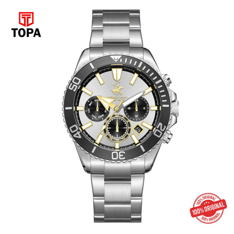 Topa BHPC-BP3721X.330 - Stainless Steel Multifunction Watch For Men - Product Image 1
