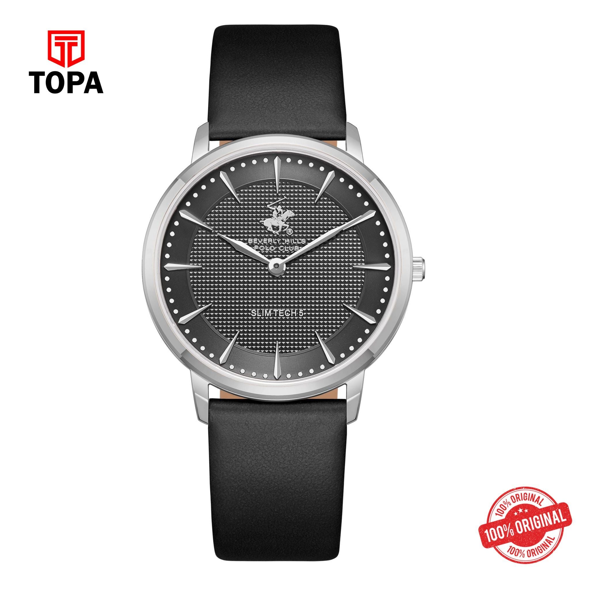 Topa BHPC-BP3722X.351 - Leather Strap Watch For Men - Product Image 1