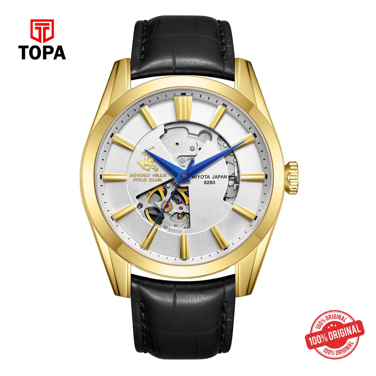Topa BHPC- BP3662X.131 - GENTS LEATHER WRIST WATCH - Product Image 1
