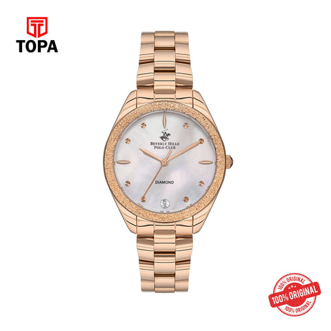 Topa BHPC - BP3564C.420 - Ladies 3 Hands Glass Diamond - Product Image 1