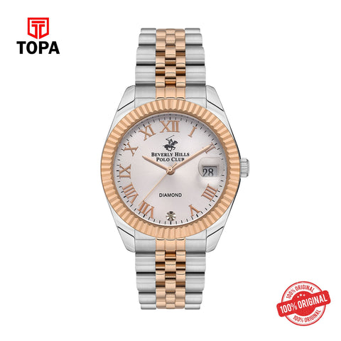 Topa BHPC - BP3582C.530 - Ladies 3 Hands Glass Diamond - Product Image 1