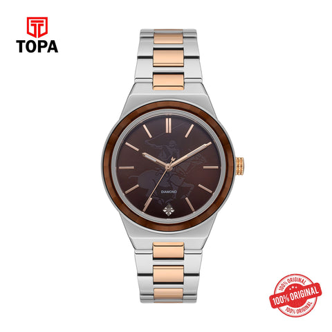 Topa BHPC - BP3584X.540 - Ladies 3 Hands Glass Diamond - Product Image 1