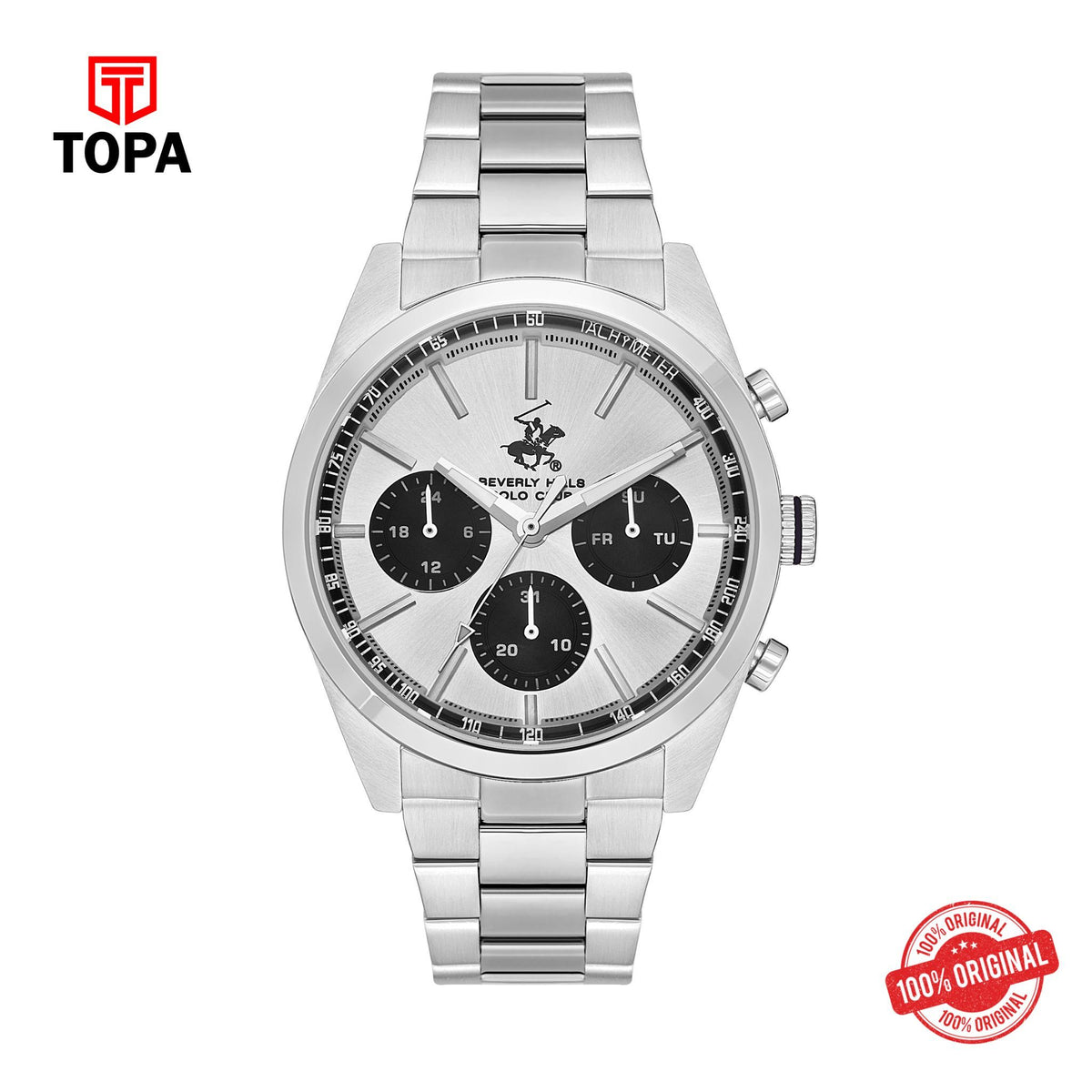 Topa BHPC - BP3618X.330 - GENTS STAINLESS WRIST WATCH - Product Image 1