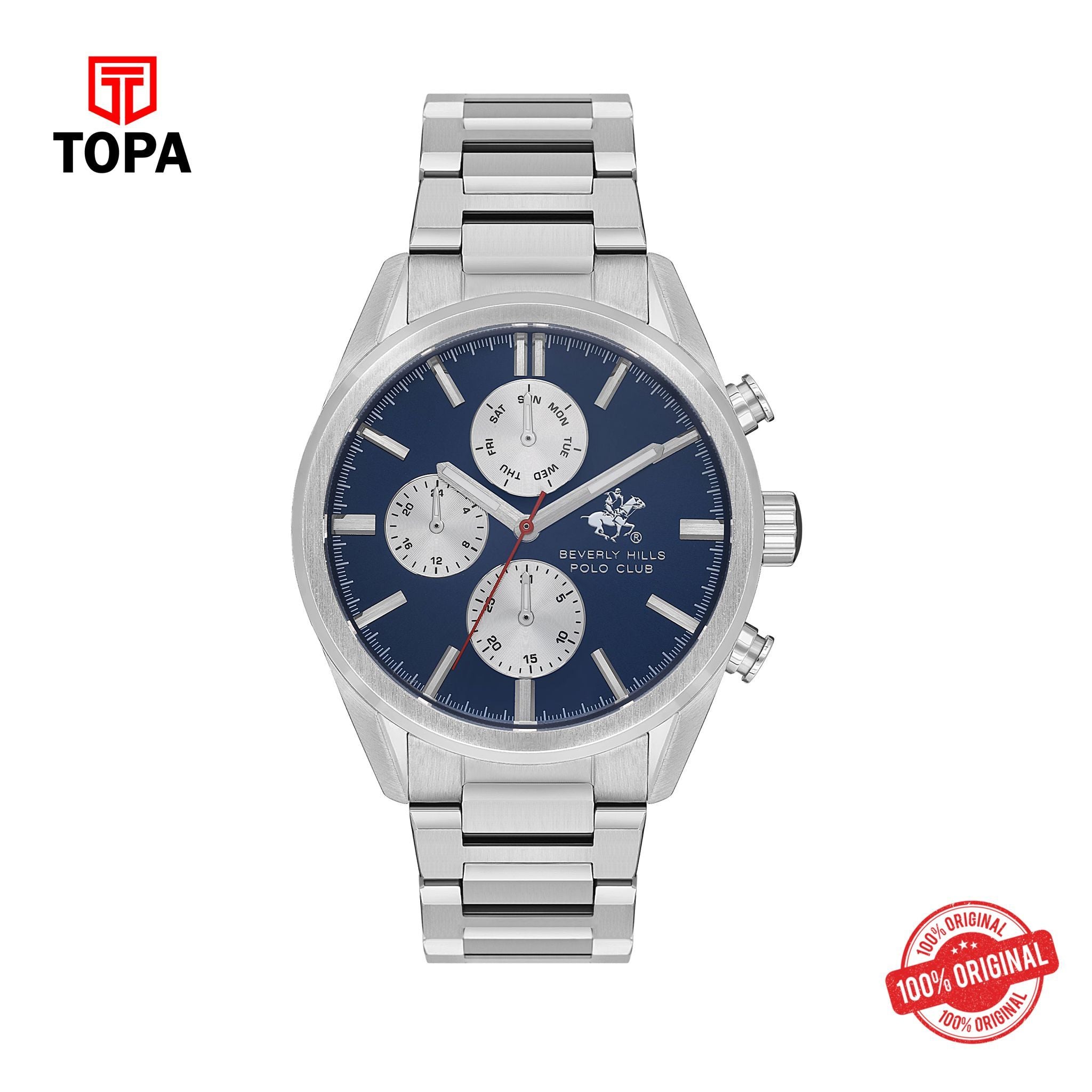 Topa BHPC - BP3633X.390 - GENTS STAINLESS WRIST WATCH - Product Image 1