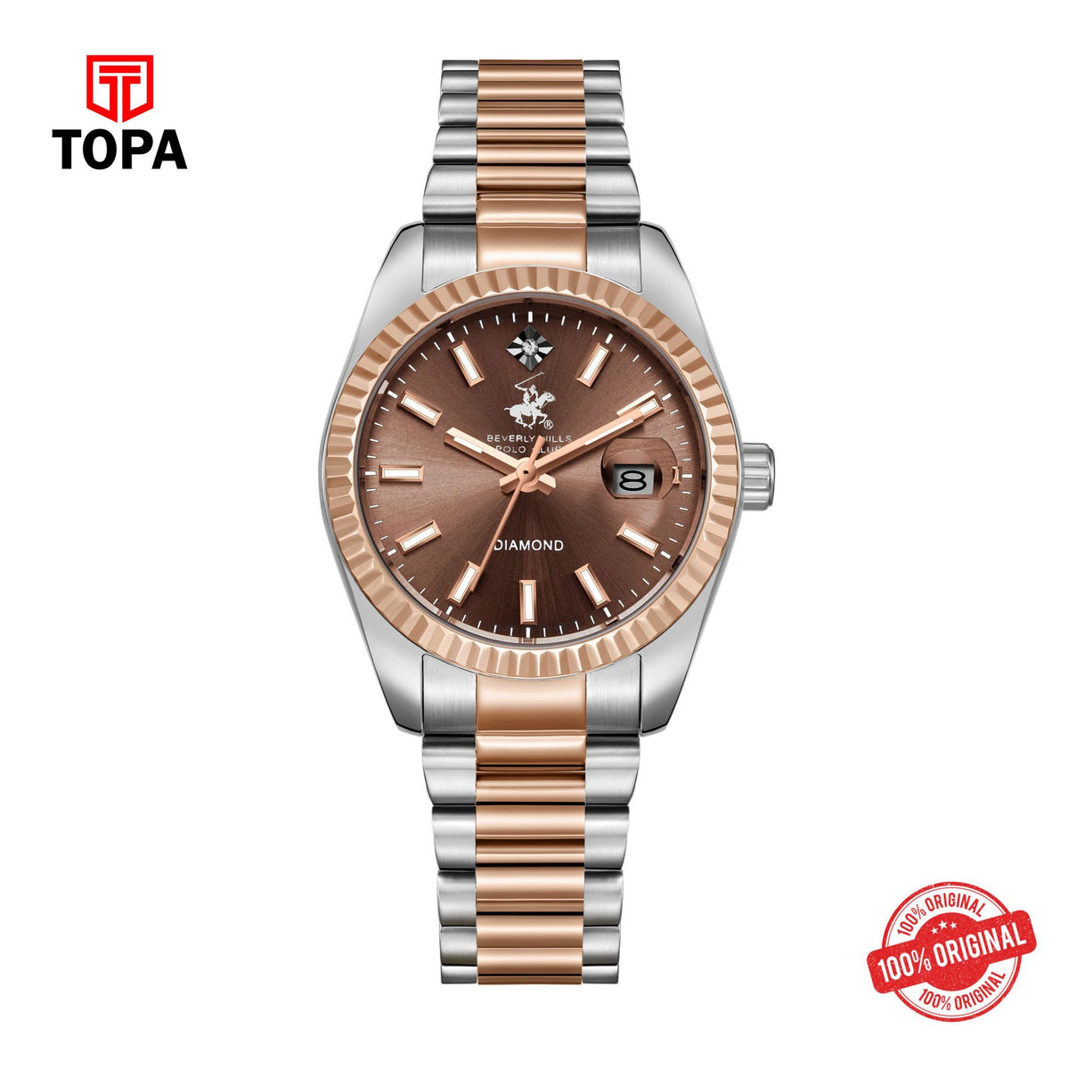 Topa BHPC - BP3650X.540 - WOMEN STAINLESS WRIST WATCH - Product Image 1