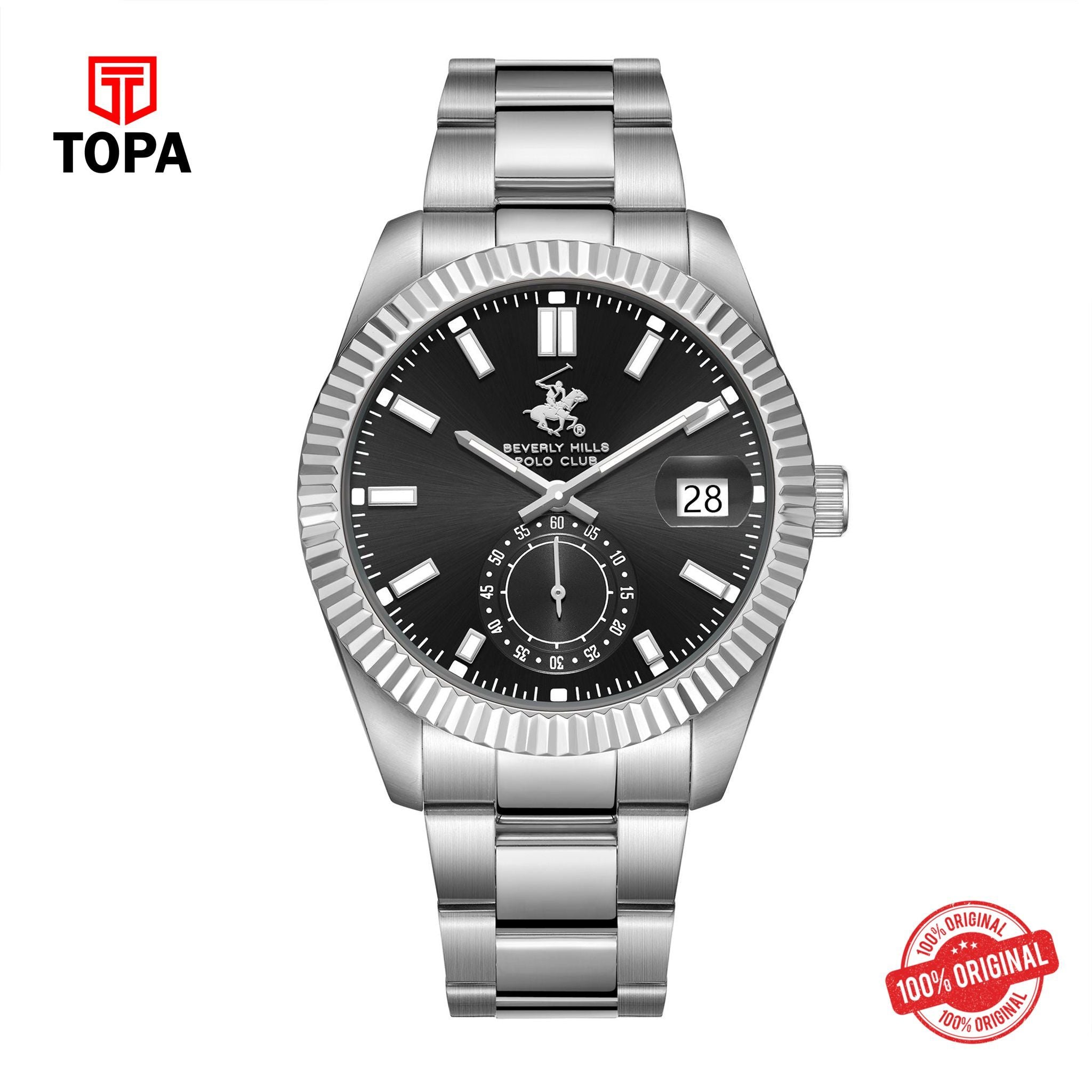 Topa BHPC - BP3652X.350 - GENTS STAINLESS  WRIST WATCH - Product Image 1