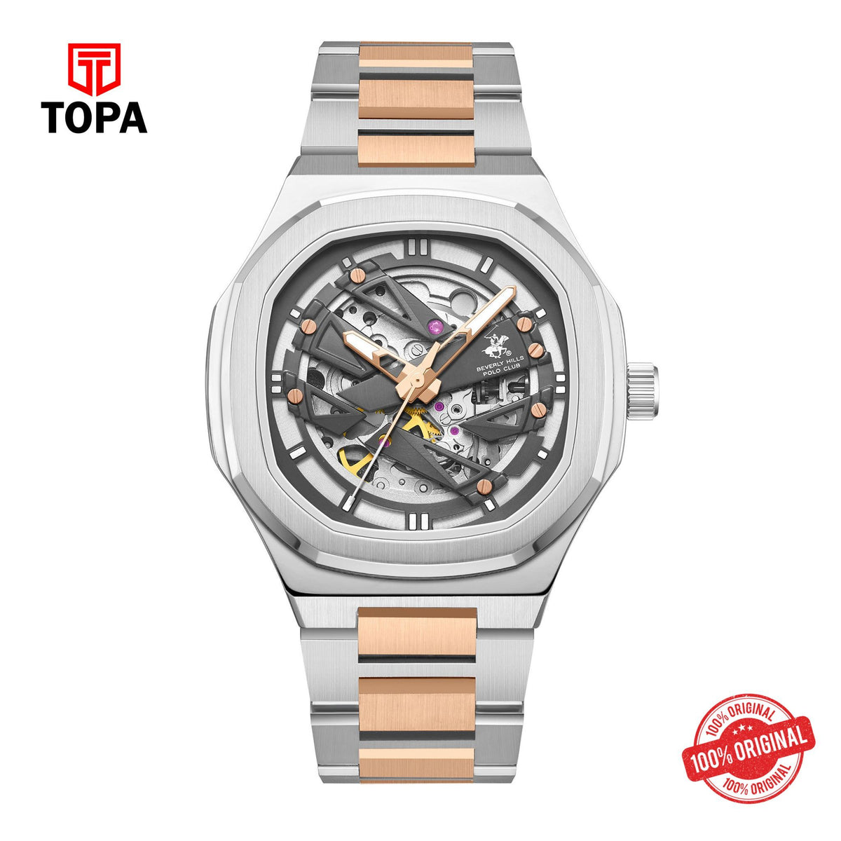 Topa BHPC - BP3686X.560 - GENTS STAINLESS STEEL WRIST WATCH - Product Image 1