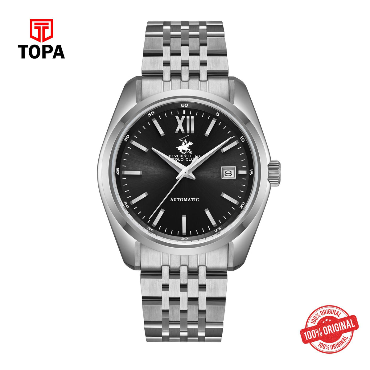 Topa BHPC - BP3697X.350 - GENTS STAINLESS STEEL WRIST WATCH - Product Image 1