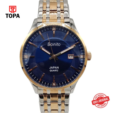 Topa Bonito-K-5146-TTRG-BLU-Metal-Band-Men-Watch - Product Image 1