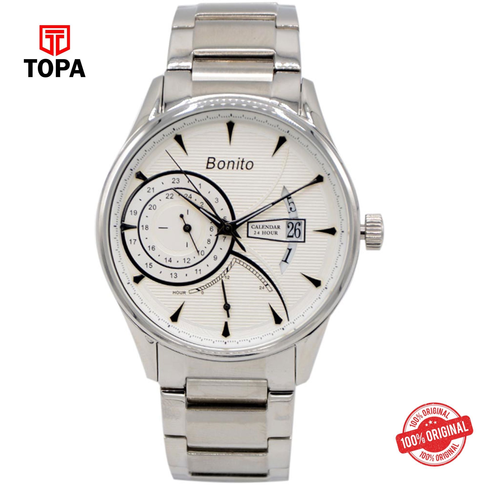 Topa Bonito-K-7010-Steel-Multi-Function-Men-Watch - Product Image 1