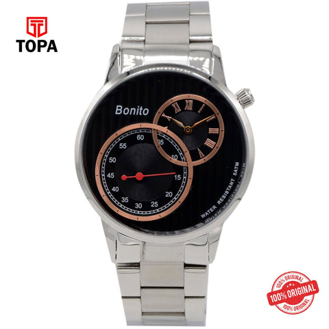 Topa Bonito-K-7012-Steel-Band-Men-Watch - Product Image 1