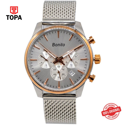 Topa Bonito-K-7016-Steel-Band-Multi-Function-Men-Watch - Product Image 1