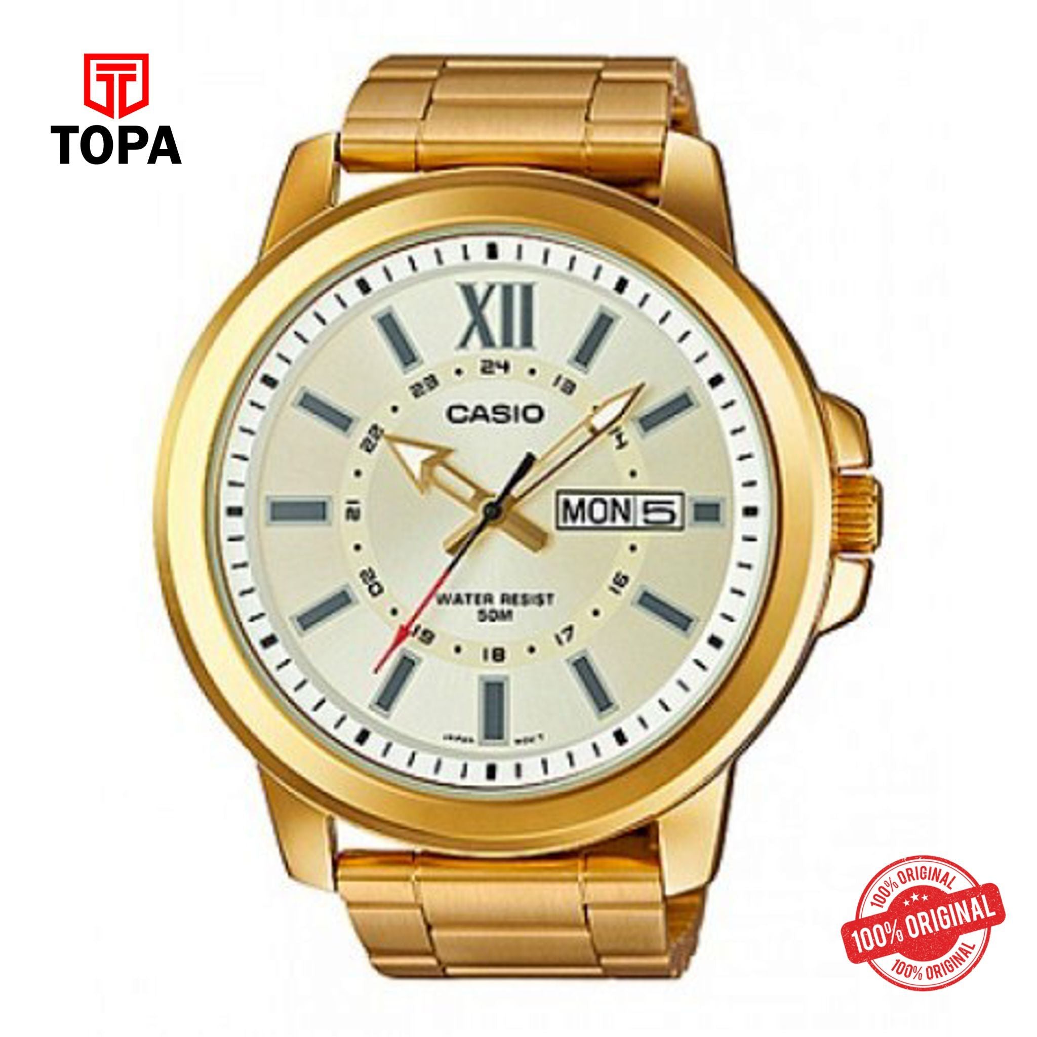 Casio MTP-X100G-9A Quartz Analog Men's Watch