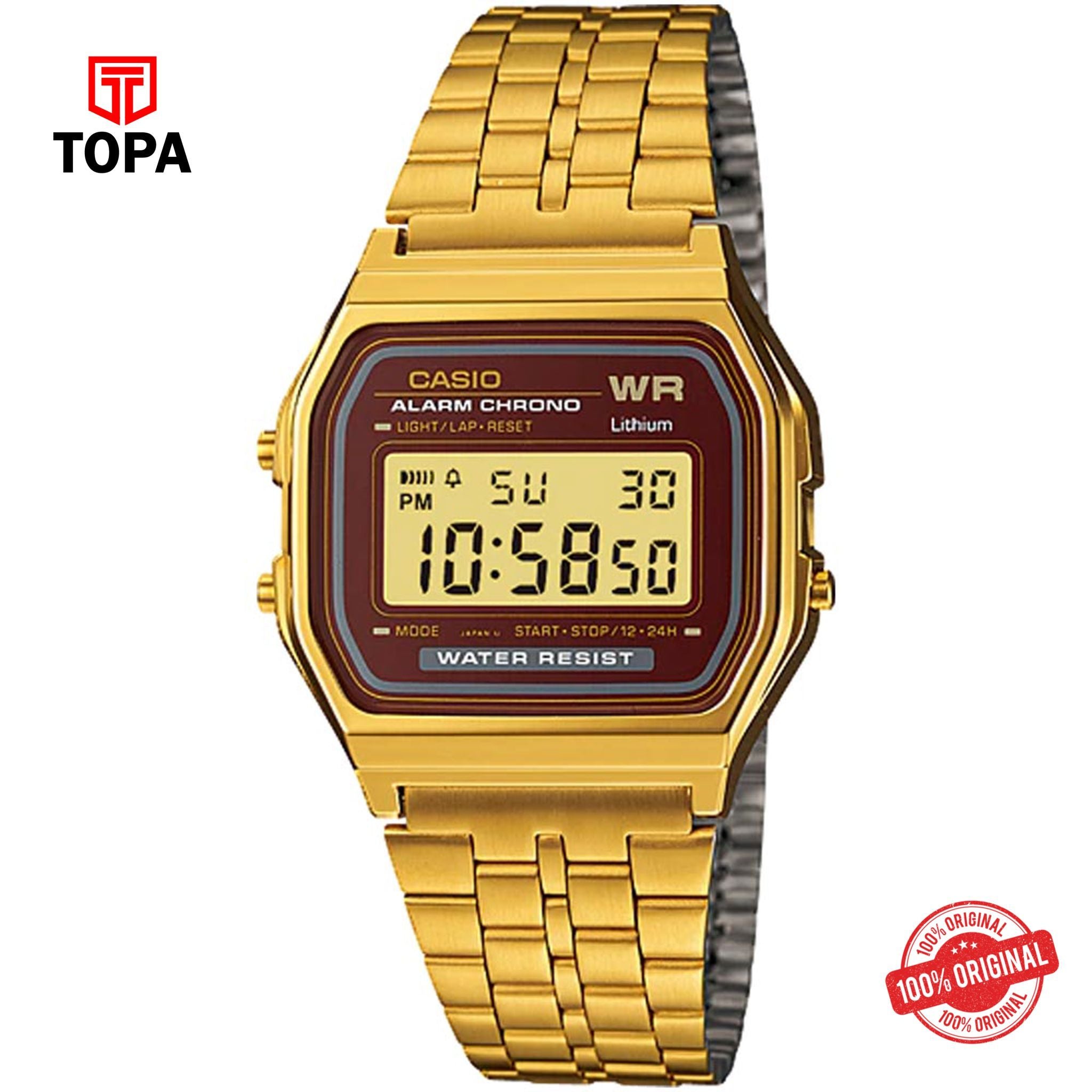 Casio A-159WGEA-5D Quartz Digital Unisex Watch
