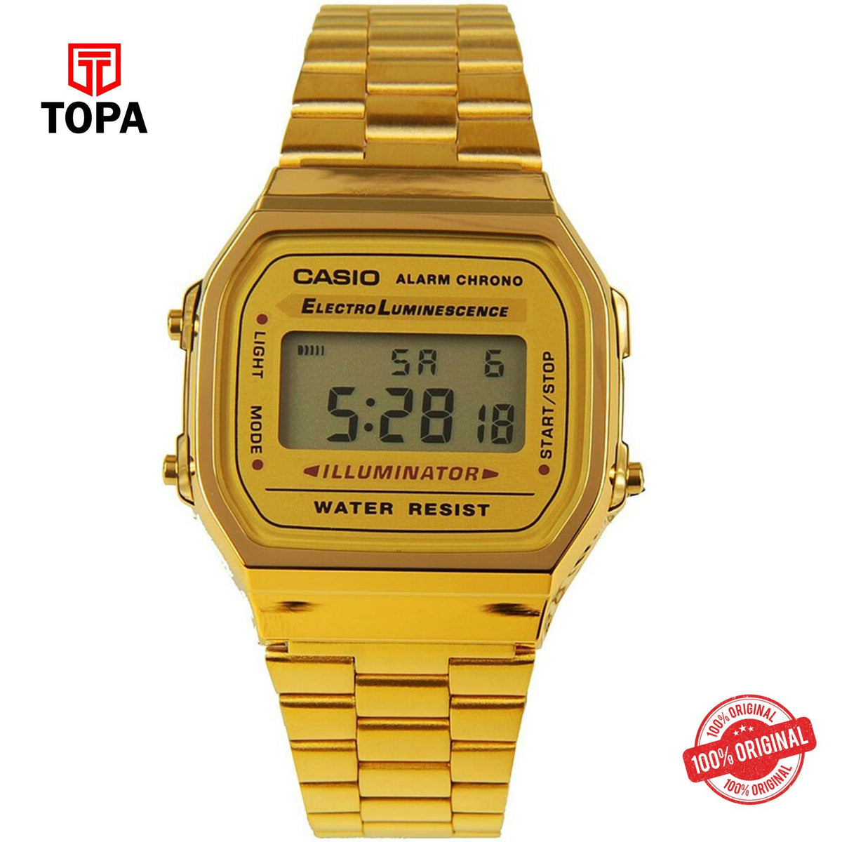 Casio A-168WG-9A Quartz Digital Unisex Watch