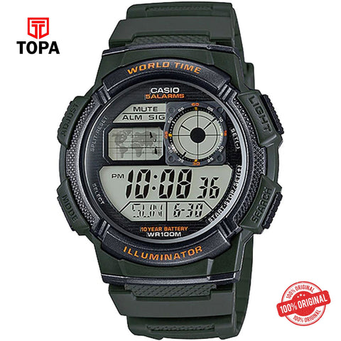 Casio AE-1000W-3A Quartz Digital Men's Watch