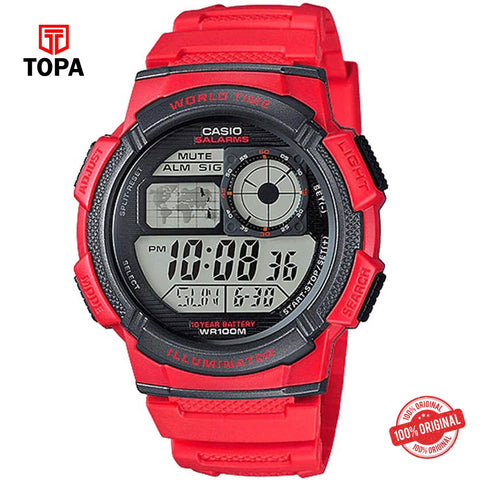 Topa Casio-AE-1000W-4AV-Rubber-Strap-Men-Watch - Product Image 1