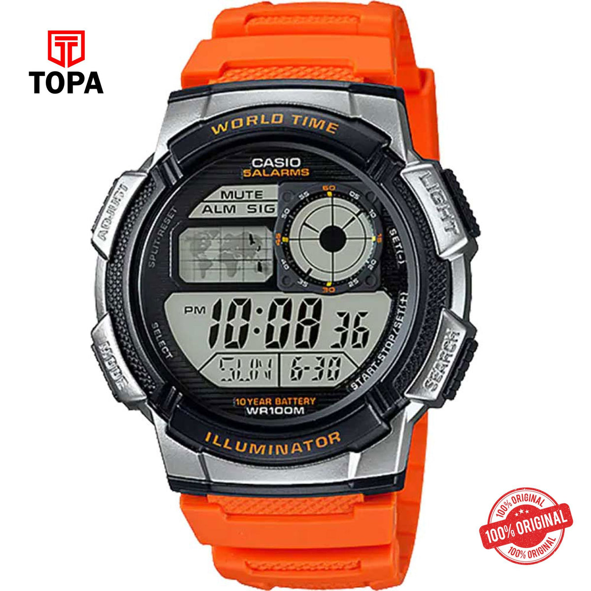 Casio AE-1000W-4B Quartz Digital Men's Watch
