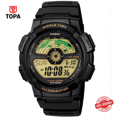 Casio AE-1100W-1B Quartz Digital Men's Watch