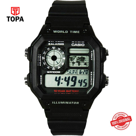Casio AE-1200WH-1A Quartz Digital Men's Watch