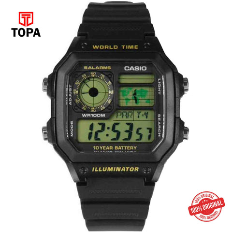 Casio AE-1200WH-1B Quartz Digital Men's Watch