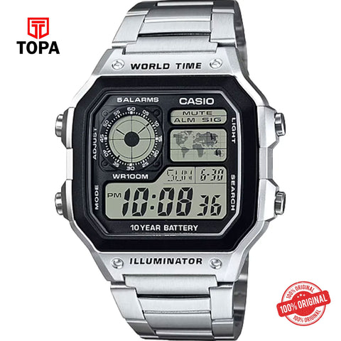 Casio AE-1200WHD-1AVDF Quartz Digital Men's Watch