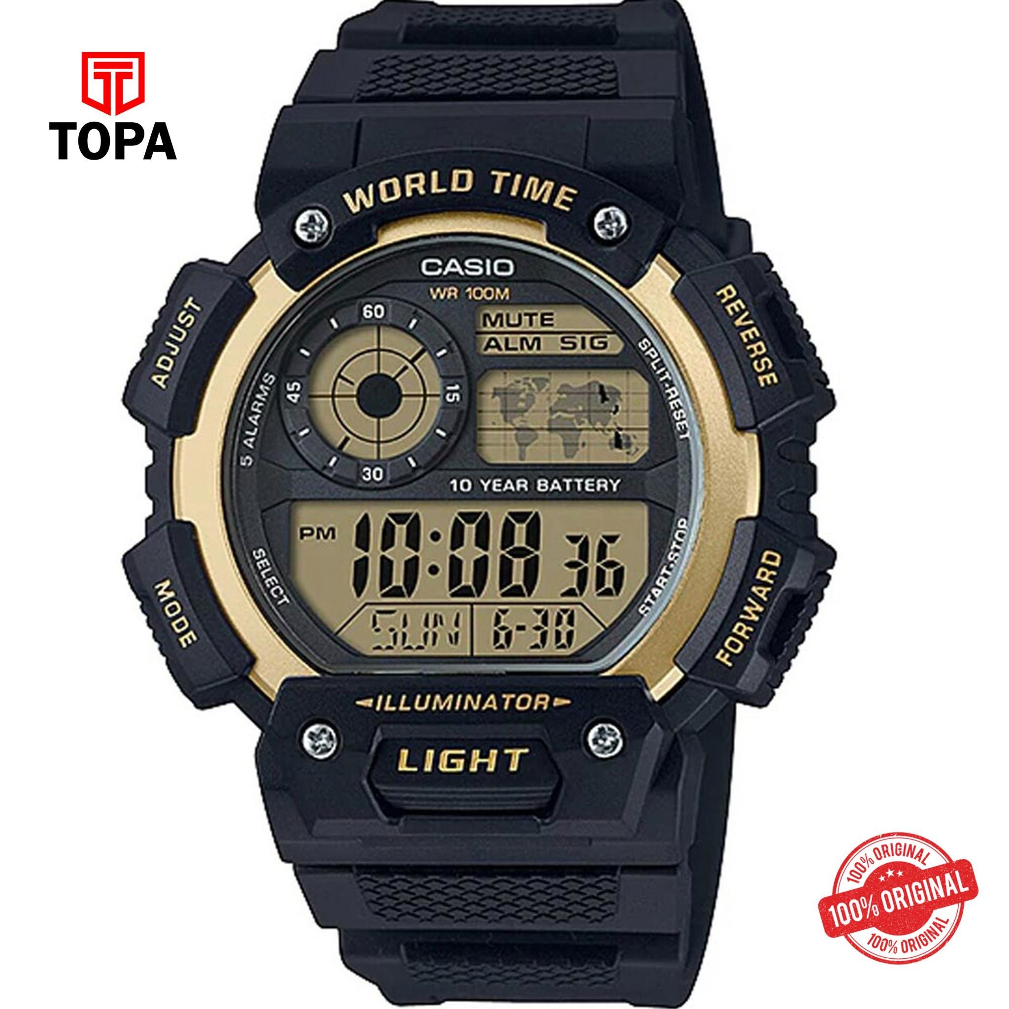 Casio AE-1400WH-9A Quartz Digital Men's Watch