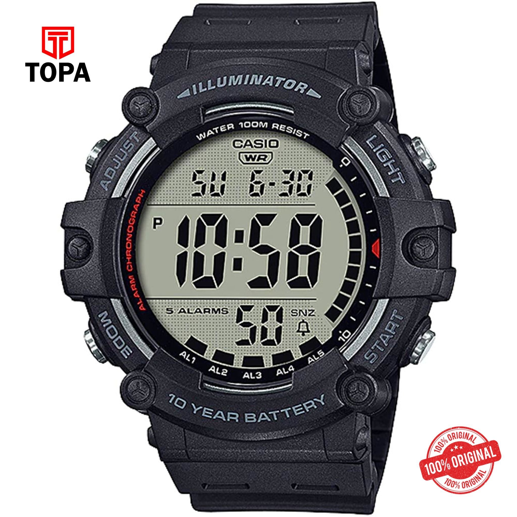 Casio AE-1500WH-1A Quartz Digital Men's Watch