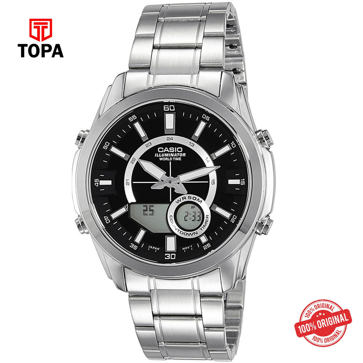 Casio AMW-810D1AVDF Quartz Analog Men's Watch