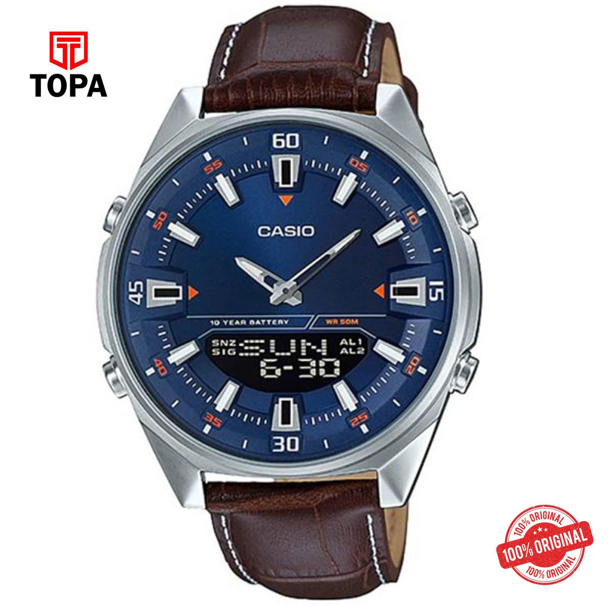 Casio AMW-830L-2AV Quartz Digital Men's Watch