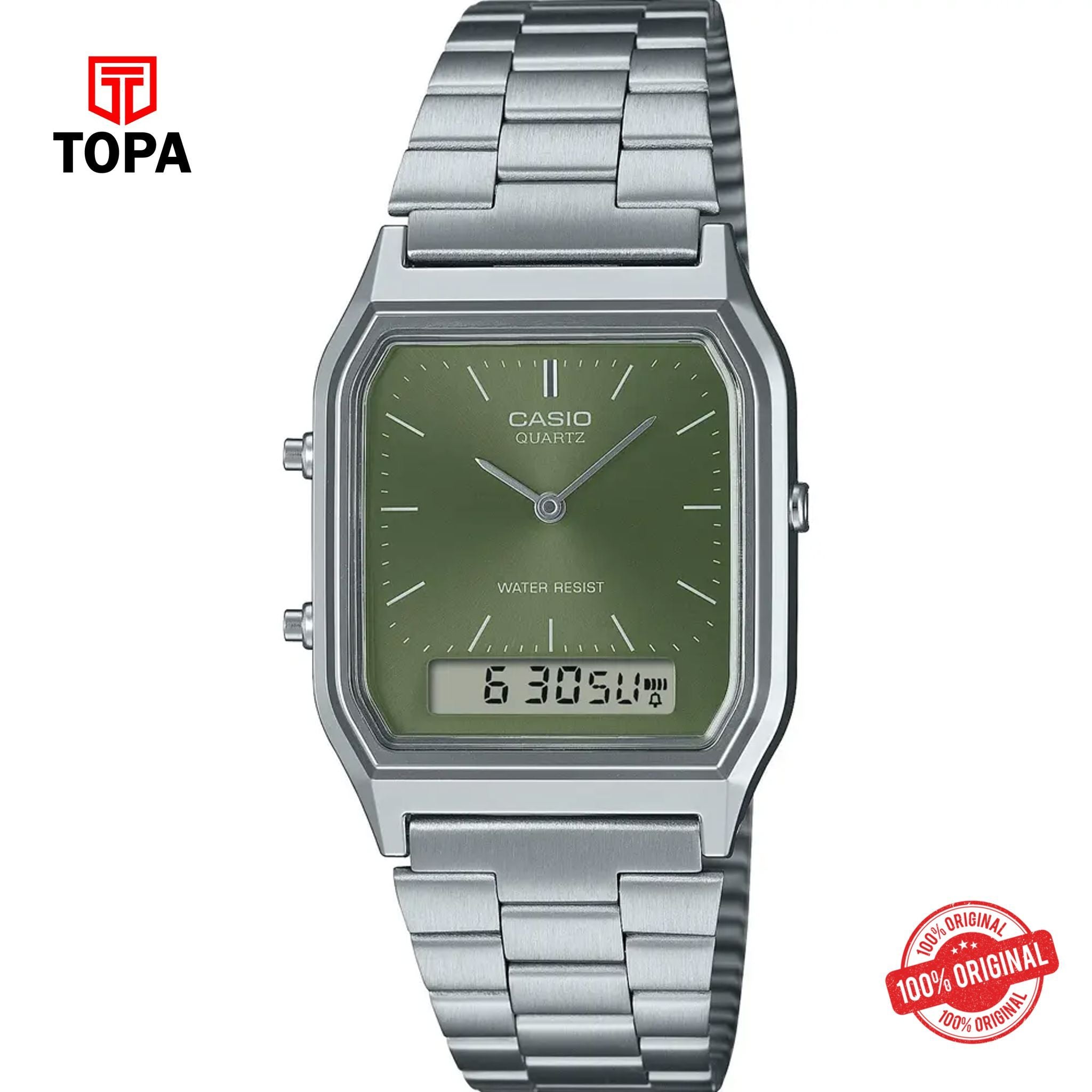 Casio AQ-230A-3A Quartz Digital Men's Watch