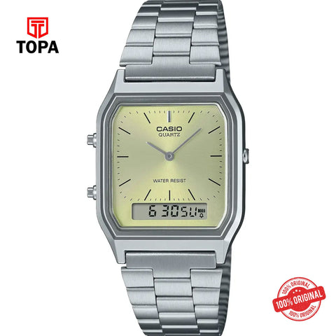 Casio AQ-230A-9A Quartz Digital Men's Watch