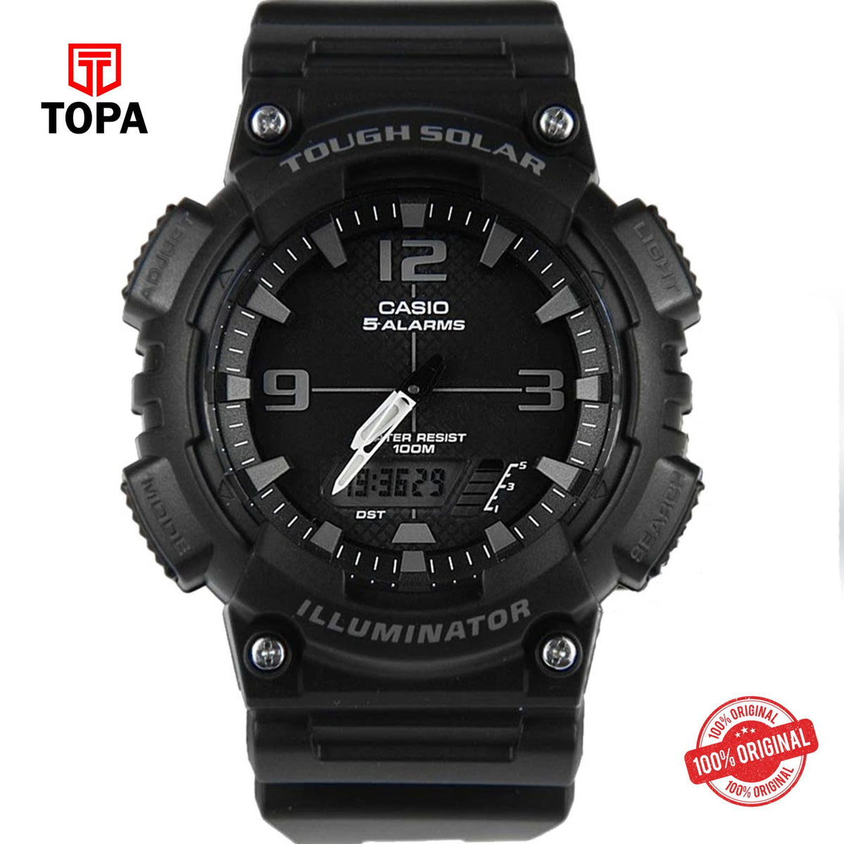 Casio AQ-S810W-1A2 Solar Digital Men's Watch
