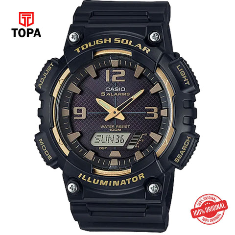 Casio AQS-810W-1A3 Solar Analog-Digital Men's Watch