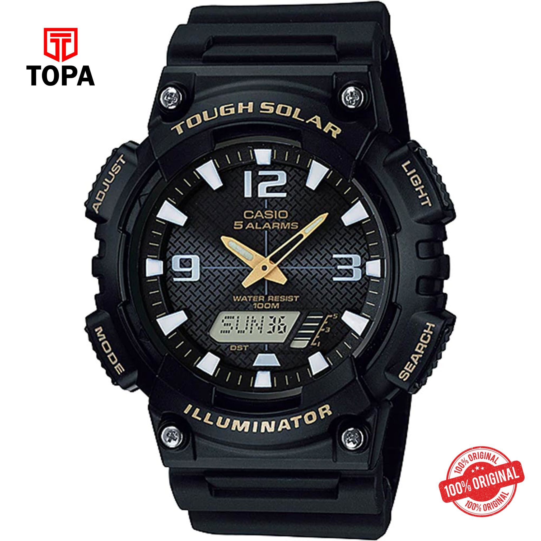 Casio AQS-810W-1BV Quartz Analog Men's Watch