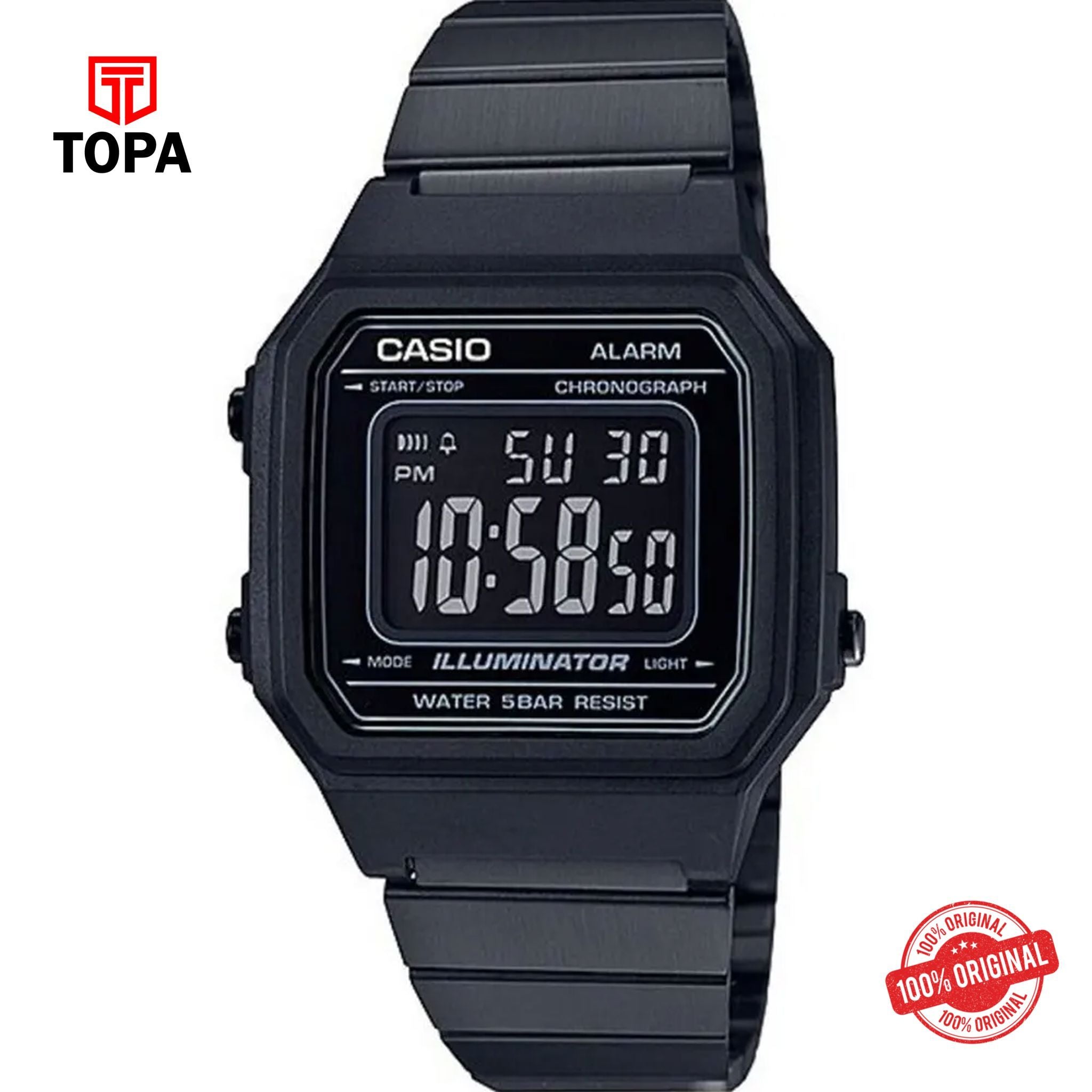 Casio B650WB-1B Quartz Digital Men's Watch