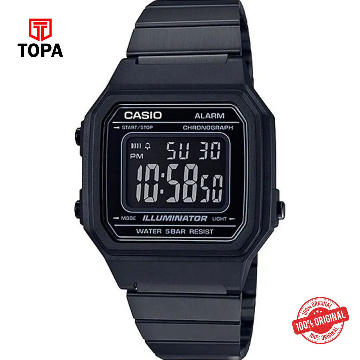 Casio B650WB-1B Quartz Digital Men's Watch