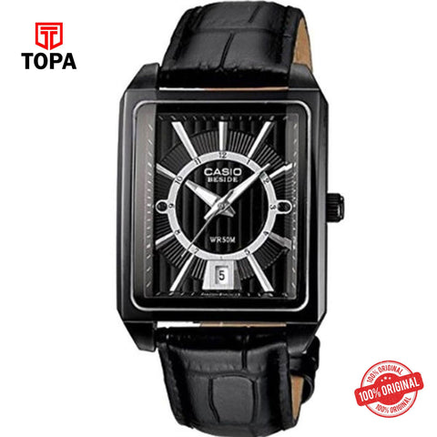 Casio BEM-120BL-1AV Quartz Analog Men's Watch