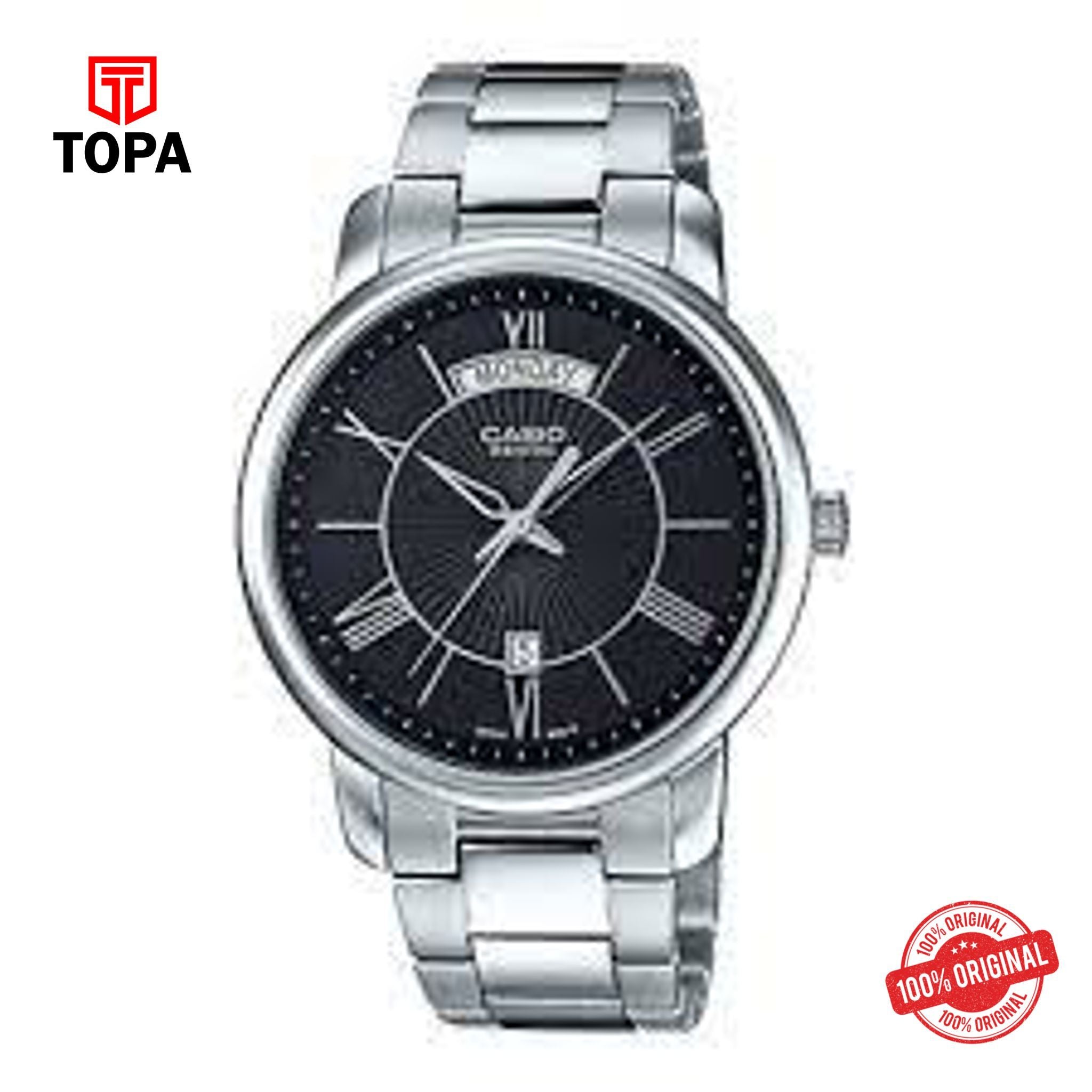 Casio BEM-152D-1AVDF Quartz Analog Men's Watch