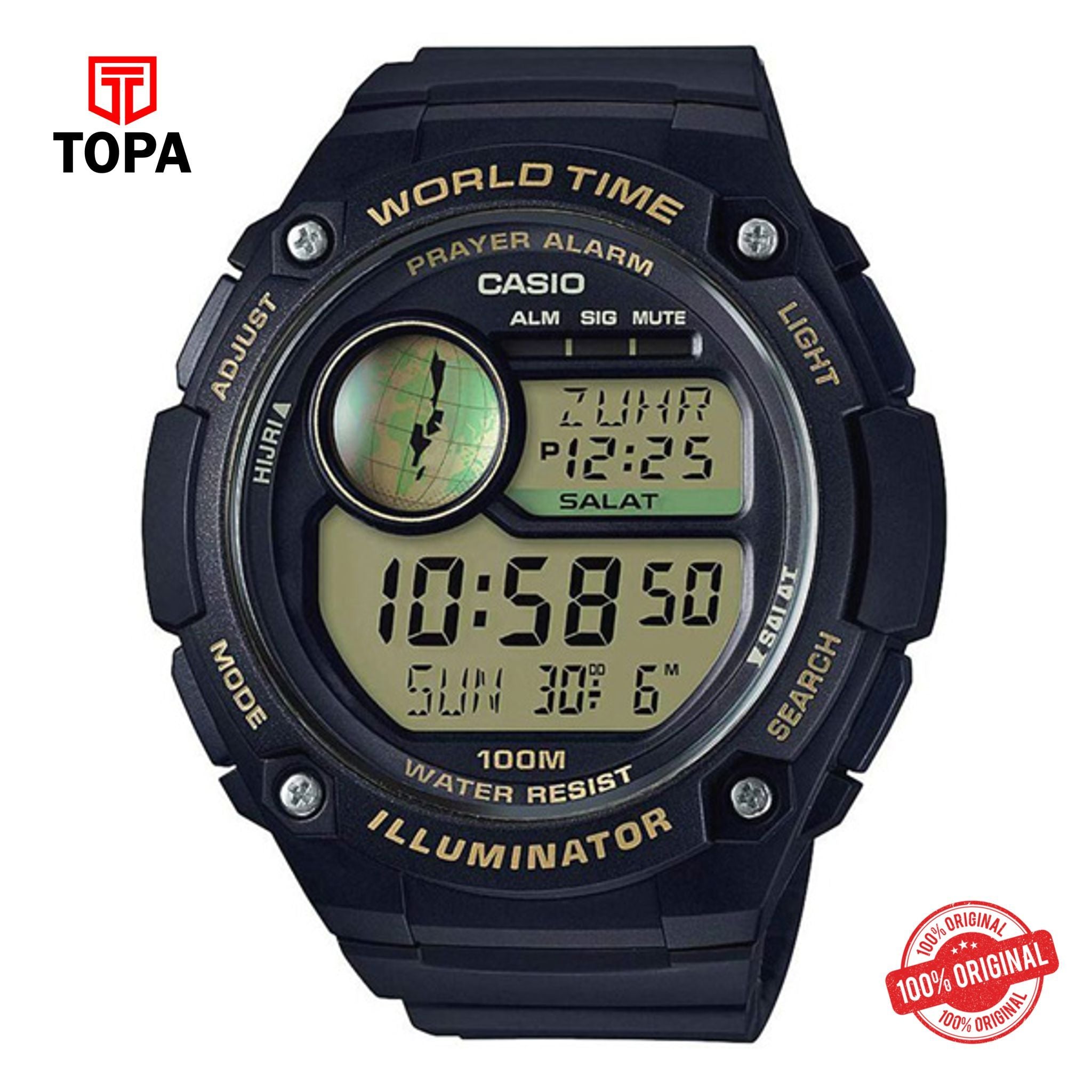 Casio CPA-100-9AVDF Quartz Digital Men's Watch
