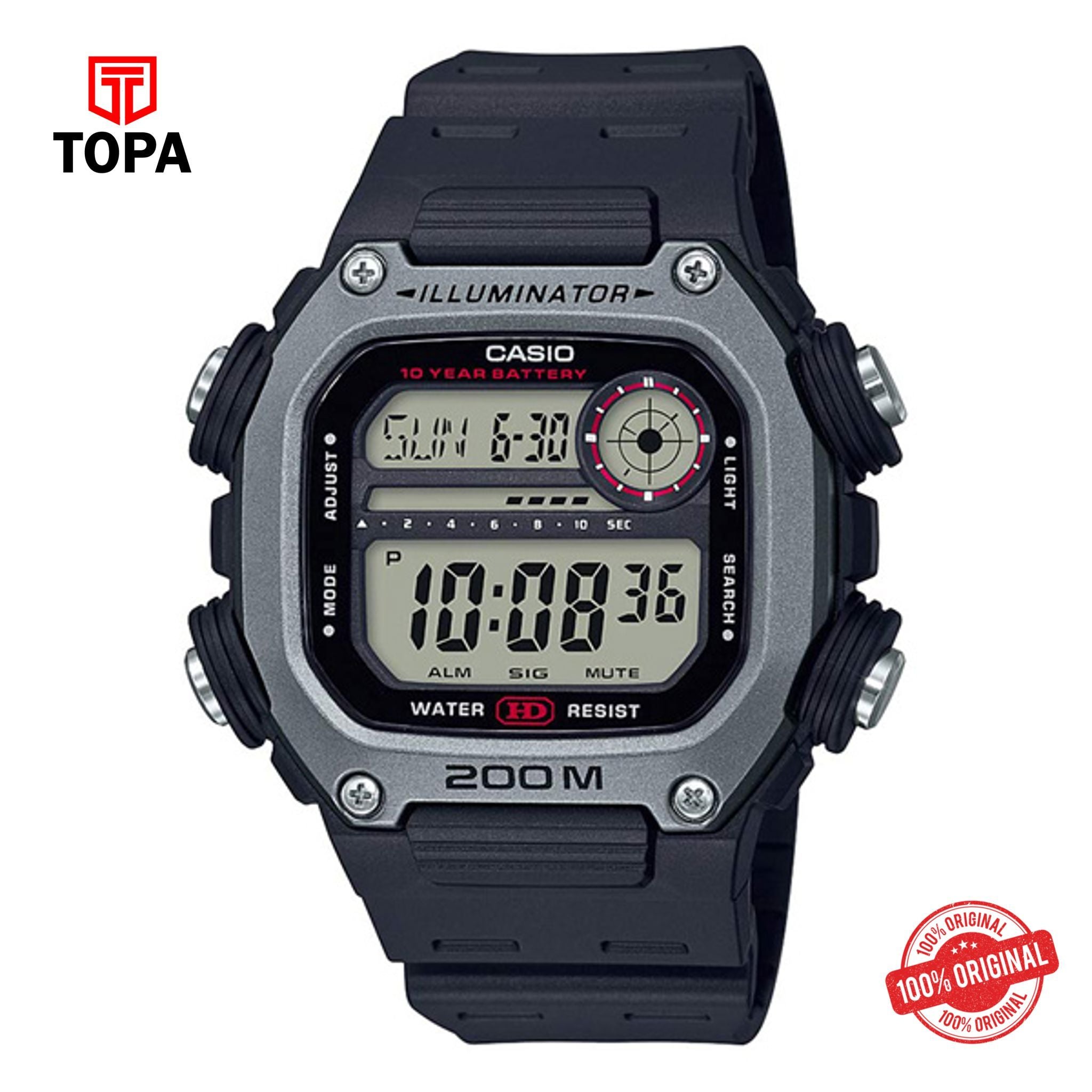 Casio DW-291H-1A Quartz Digital Men's Watch