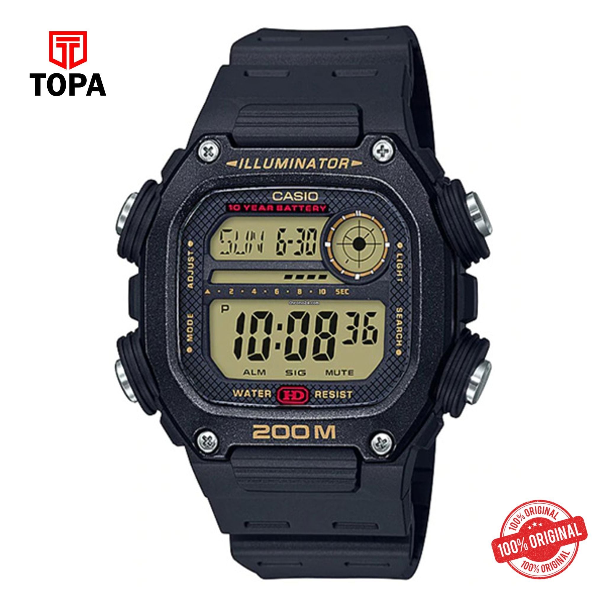 Casio DW-291H-9A Quartz Digital Men's Watch