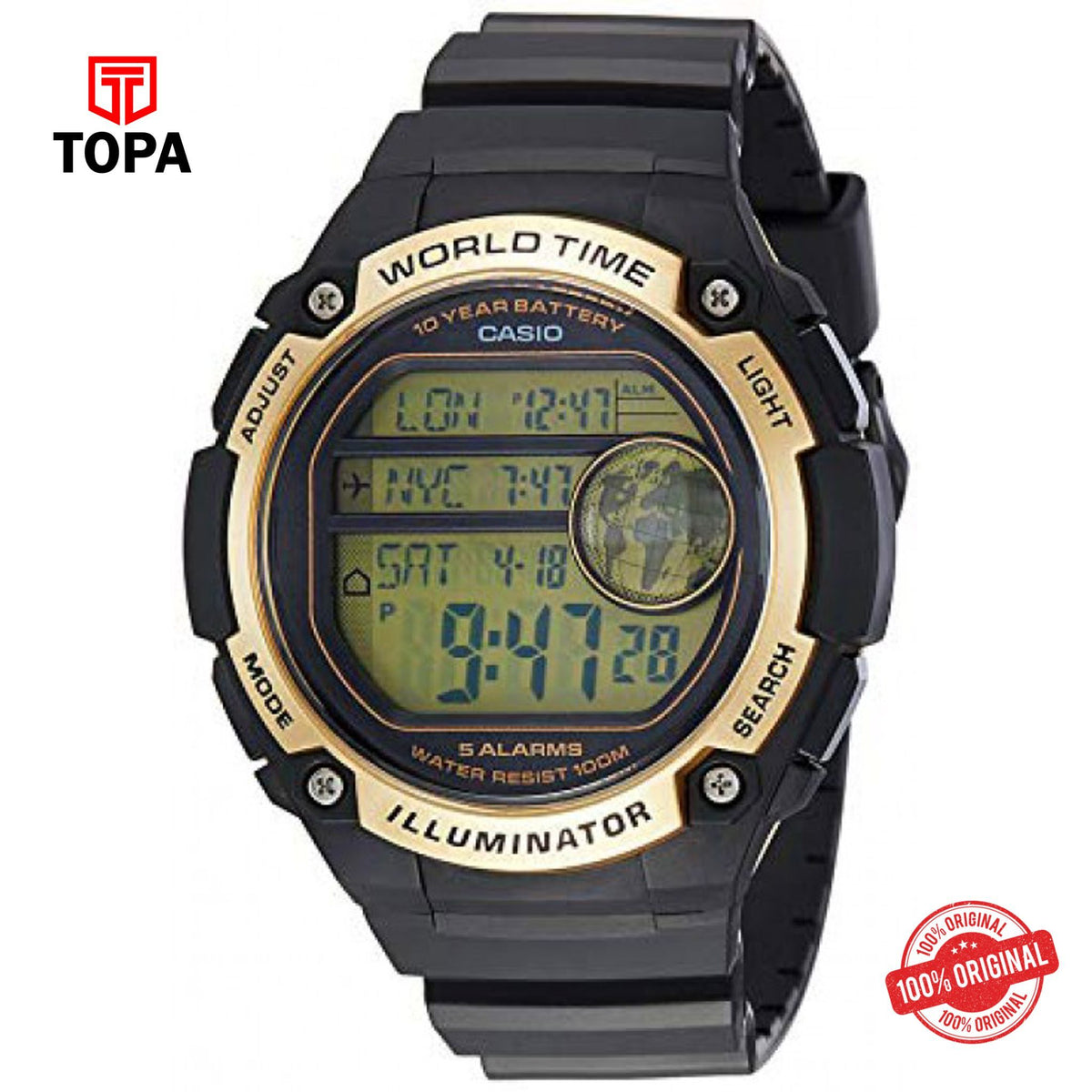 Casio AE-3000W-9AVDF Quartz Digital Men's Watch