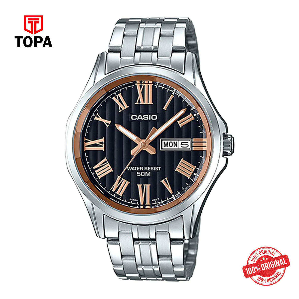 Casio MTP-E131DY-1AVDF Quartz Analog Men's Watch
