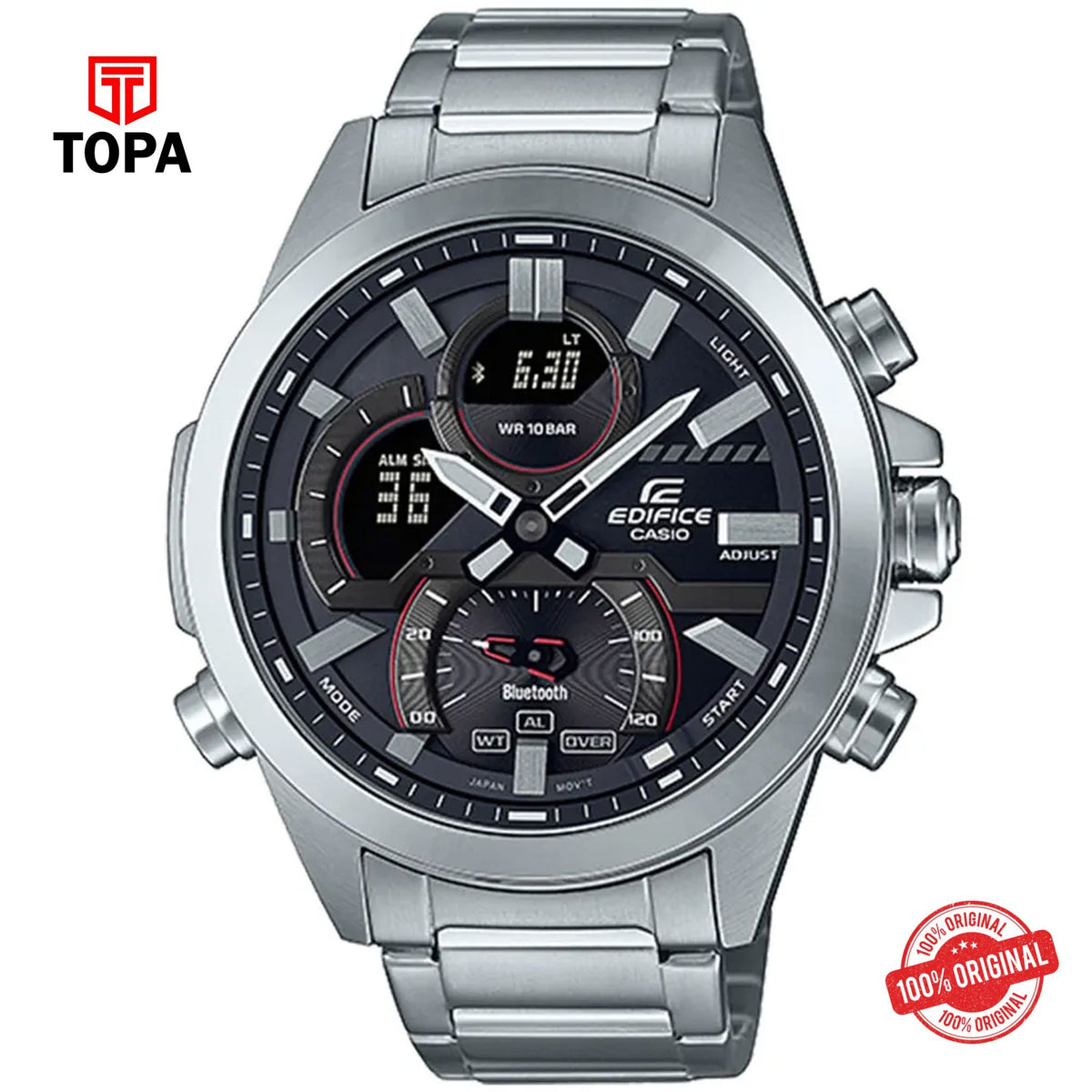 Edifice ECB-30D-1A men's watch