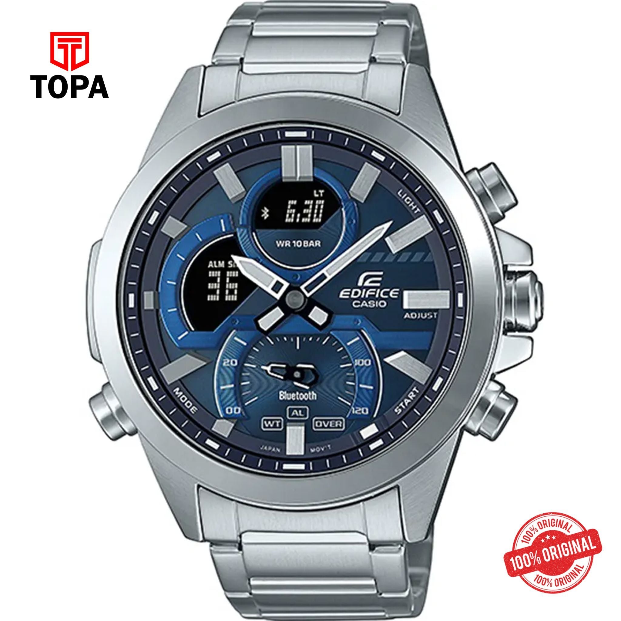 Edifice ECB-30D-2A men's watch